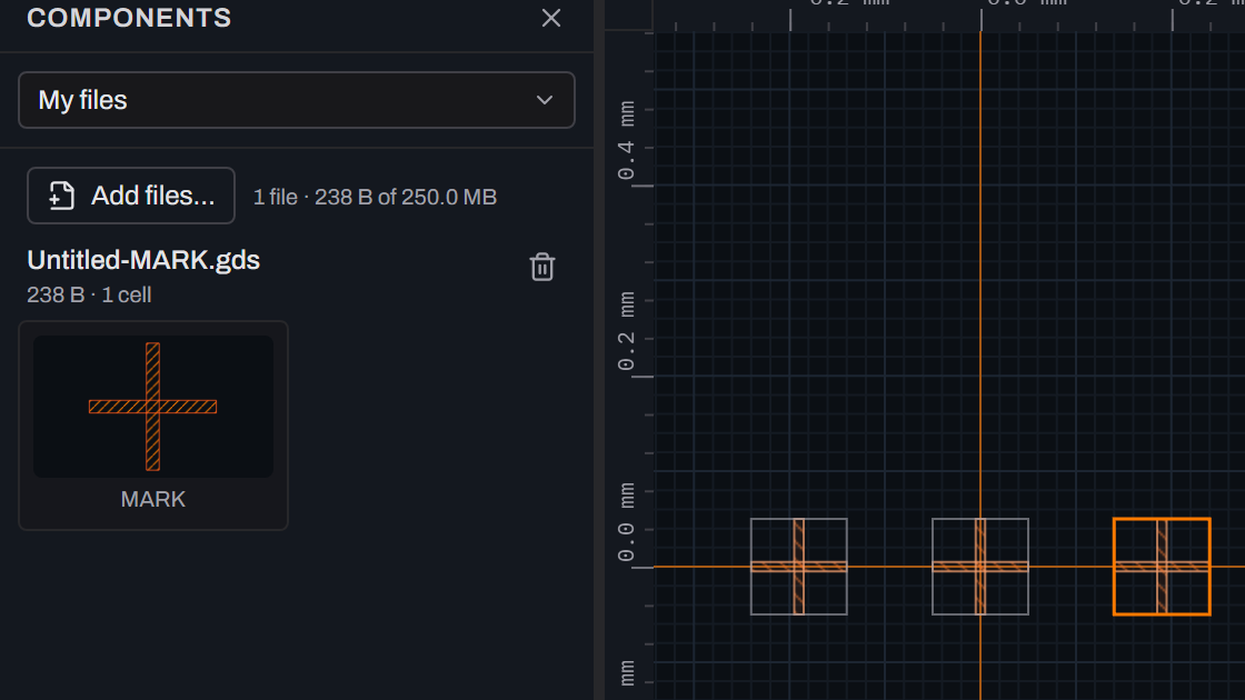 Preview: Keep your own cells in My files