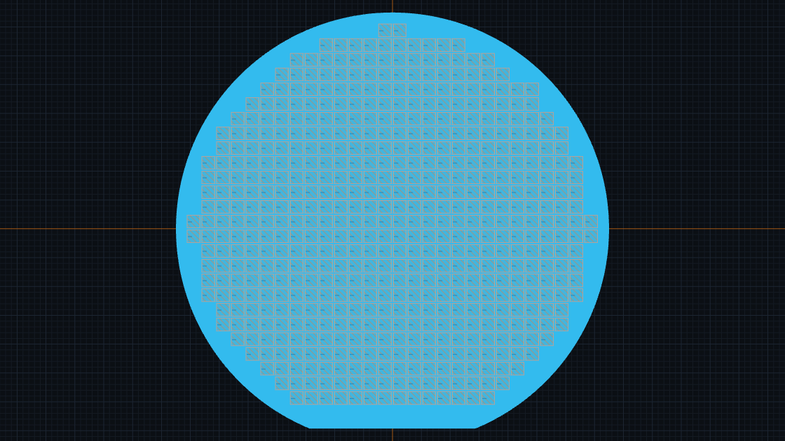 Preview: Wafer layout and alignment marks